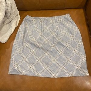 Abercrombie plaid skirt small